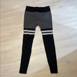 Kids Black and Gray Leggings